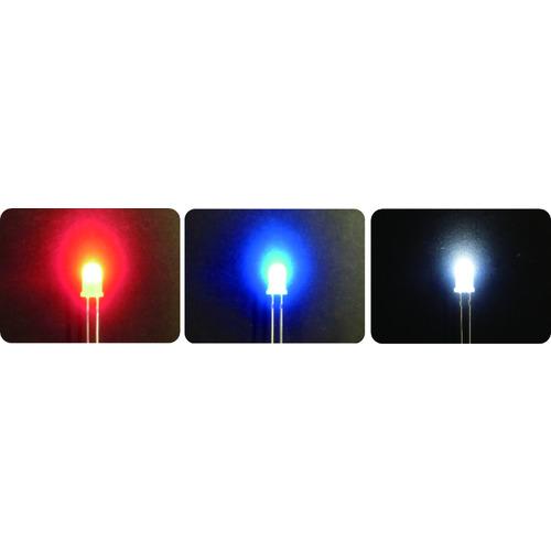エレキット（ELEKIT）　かんたんLEDシリーズ　高輝度LED　AP−L05　5mm　赤青白ミック...