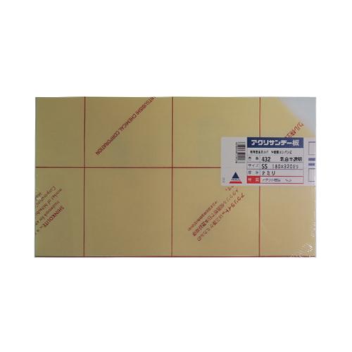 アクリサンデー　アクリサンデー板　不透明　SS（180×320）　厚2mm　401　白 ハンズ