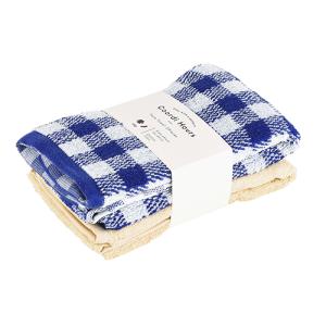 【お買い得】　コーディアワーズ（Coordi　Hours）　フェイスタオル　2枚組　ギンガム＆カラー（グレージュ） ハンズ｜ハンズYahoo!ショッピング店