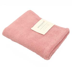 【お買い得】　オトナコットン（Otona　Cotton）　無撚糸カラー　フェイスタオル　ピンク ハンズ｜hands-net