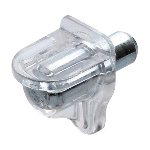 アイワ　棚ダボ　径5mm用　5×8mm　平クリア　AP−1456C ハンズ