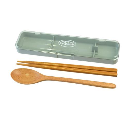 サブヒロモリ　コペルト　抗菌箸入りコンビセット　PCA3640−20　ミント ハンズ