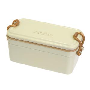 サブヒロモリ　トルース　タイトランチ2段　725mL　PCA3881−01　アイボリー ハンズ｜ハンズYahoo!ショッピング店