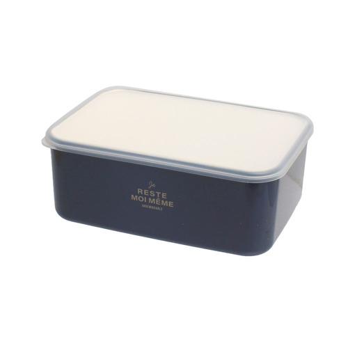 サブヒロモリ　ユニモア　抗菌フードコンテナスクエア　L　870mL　PCA4070−17　ネイビー ...