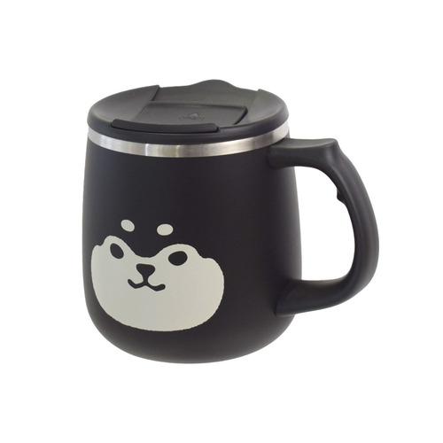 サブヒロモリ　ムームー　ステンレスサーモマグカップ　400mL　SHI3513−58　くろまめしば　...