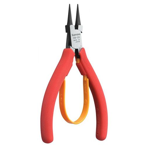 スリーピークス（3.peaks）　ラウンドノーズプライヤー　SM-08 ハンズ