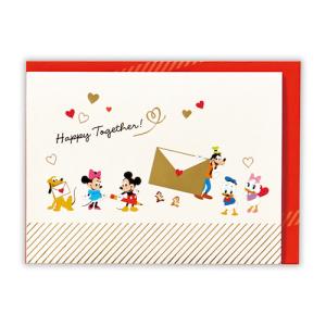 日本ホールマーク 多目的／立体カード ディズニー 760908 パルスお手紙│カード ポストカード グリーティングカード 東急ハンズ
