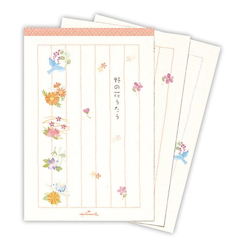 ホールマーク（Hallmark）　葉書箋　819965　野の花うたう3 ハンズ