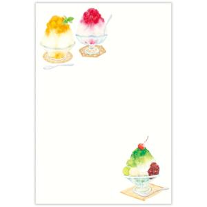 ホールマーク（Hallmark）　サマーポストカード　834111　和紙かき氷　3枚入り ハンズ｜hands-net