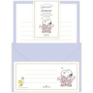 ホールマーク（Hallmark）　レターセット　You’re　Special！　スヌーピー　パープル　スヌーピー×うさぎ　834432 ハンズ｜hands-net