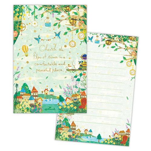 ホールマーク（Hallmark）　葉書箋　コンフォート・アンド・ピース　むうめぐ　心地よい時間　84...