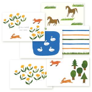 表現社　西淑　はがき箋　grassland　24-782 ハンズ｜hands-net