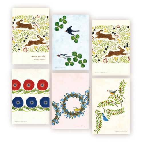 表現社　はがき箋　dear　plants　24-943 ハンズ