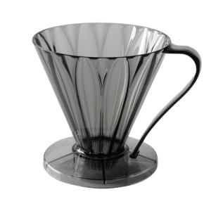 カフェック（CAFEC）　フラワードリッパー　DEEP45　クリアブラック　3〜7杯用 ハンズ｜hands-net
