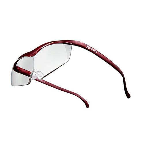 ハズキ（Hazuki）　ハズキルーペ　ラージ　クリアレンズ　赤　1.85倍 ハンズ