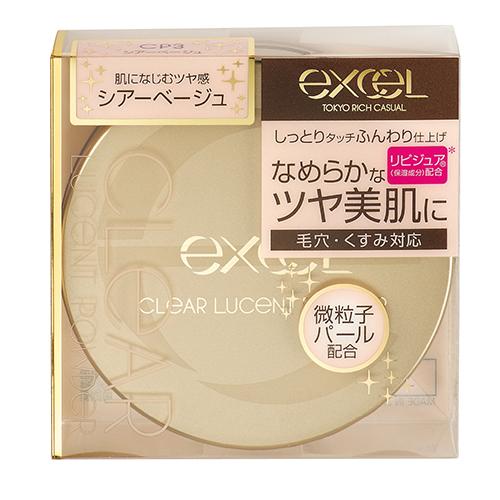 エクセル（excel）　クリアルーセントパウダーNB　CP3　シアーベージュ　20g ハンズ