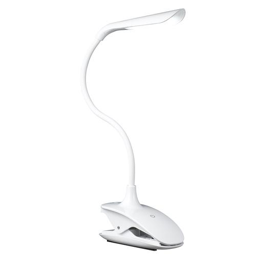 ヤザワ（YAZAWA）　調光式フレキシブルクリップライト　CFL05W02WH　ホワイト ハンズ