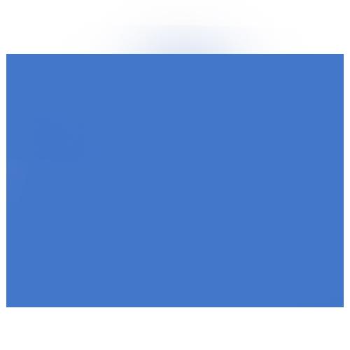 光洋産業　デコパネ　A2　ブルー ハンズ