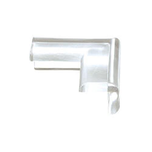 安心クッション　コーナー用　細　クリア ハンズ