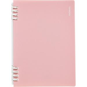 キングジム（KING　JIM）　リングノート　テフレーヌ　A5タテ型　CN9854TE　ピンク ハンズ｜hands-net