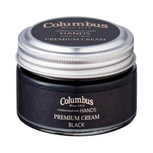 コロンブス×東急ハンズ プレミアムクリーム ブラック 50g│靴磨き シューケア用品 靴クリーム 靴墨 東急ハンズ