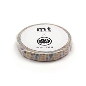 カモ井　マスキングテープ　mt　SOU・SOU　MTSOU04　絵具皿 ハンズ｜hands-net