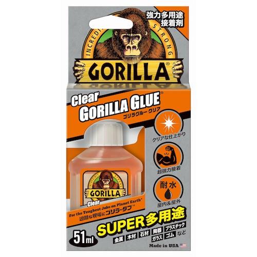GORILLA　ゴリラグルー　強力多用途接着剤　51mL　1770　クリア ハンズ