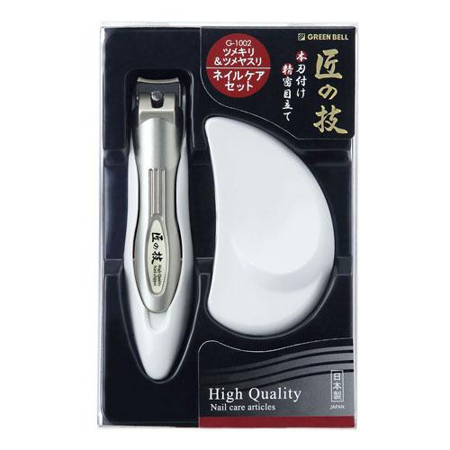 グリーンベル　ツメキリ&amp;ツメヤスリセット　G−1002 ハンズ