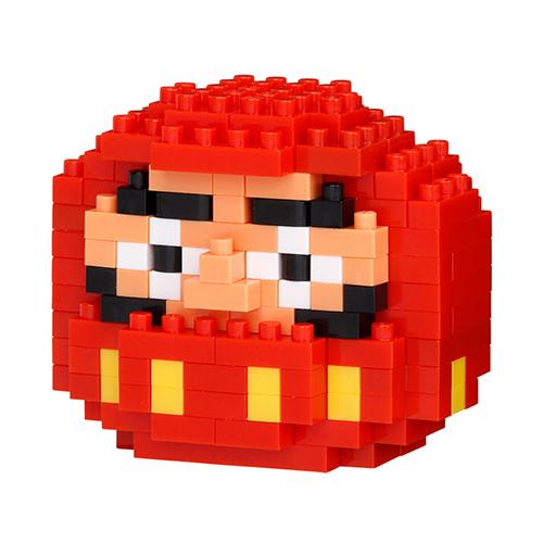 カワダ　ナノブロック　だるま　赤　NBC-208 ハンズ