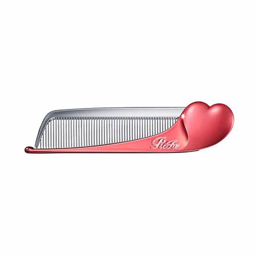 リファ（ReFa）　ハートコーム　アイラ　HEART　COMB　Aira　シャインレッド ハンズ