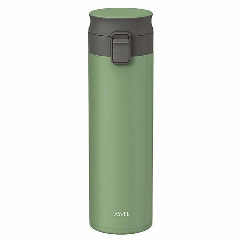アスベル　真空断熱携帯タンブラー　500mL　グリーン ハンズ