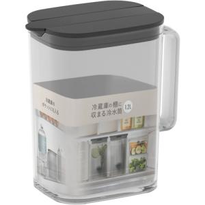 アスベル（ASVEL)　冷蔵庫の棚に収まる冷水筒　1.2L　SP−121　ブラック ハンズ｜ハンズYahoo!ショッピング店