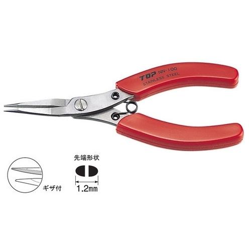 TOP　ニードルノーズプライヤ　NN-100 ハンズ