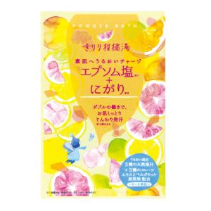 チャーリー　機能浴パウダーバス　エプソム塩＋にがり　きりり柑橘湯　50g ハンズ｜hands-net