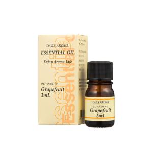 デイリーアロマ　エッセンシャルオイル　ミニ　グレープフルーツ　3mL ハンズ｜hands-net