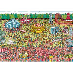 ビバリー　ウォーリーをさがせ！（Where’s　Wally？）　休日の遊園地　1000マイクロピース ハンズ｜hands-net