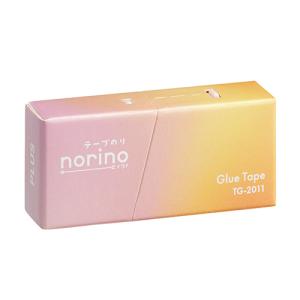 プラス（PLUS）　ノリノ（norino）　紙ケース入りテープのり　6mm　54−490　ピンク ハンズ｜hands-net