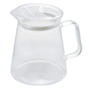 ハリオ（HARIO）　フタなしティーポット　450mL　FNC-45-T　クリア│茶器・コーヒー用品...