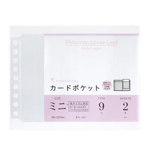 マルマン（maruman）　カードポケットミニB7E　L486 ハンズ｜hands-net