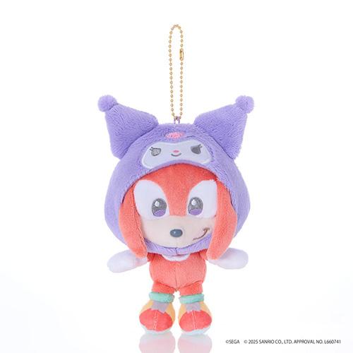 セガフェイブ　ソニック＆フレンズ　サンリオキャラクターズ　マスコット　ナックルズ×クロミ ハンズ