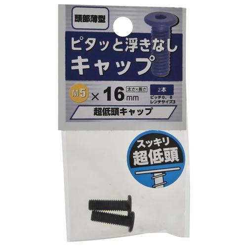 八幡ねじ（YAHATA）　超低頭キャップ　M5×16 ハンズ