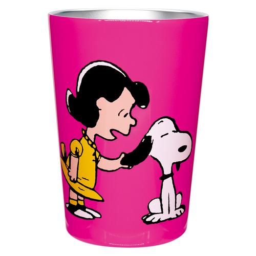 大西賢製販　SNOOPY　ステンレスタンブラー　LUCY／ピンク ハンズ