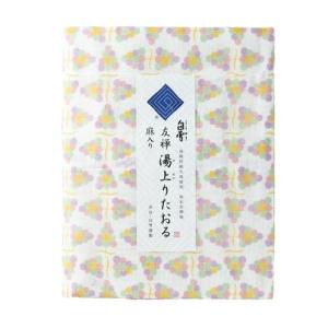 白雪　白雪友禅湯上りたおる　葡萄 ハンズ｜hands-net