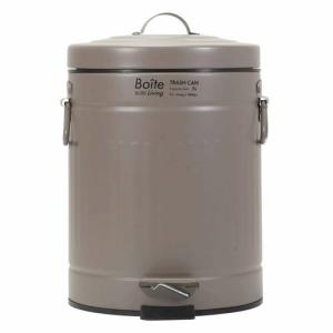 ベストコ　BOITE　リビングトラッシュカン　5L　ブラウン ハンズ｜ハンズYahoo!ショッピング店