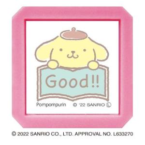 こどものかお　サンリオキャラクターズ　浸透印SQ　2411−008　ポムポムプリン／Good!! ハンズ｜hands-net