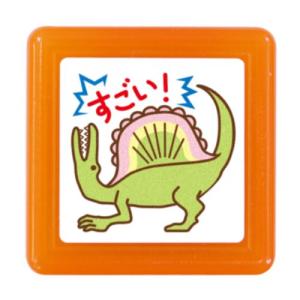 こどものかお　ティーチャー浸透印　0616−100　恐竜／すごい ハンズ｜hands-net