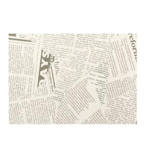 ゼットアンドケイ ミニニュースペーパー 47‐320 クリーム│ラッピング用品 包装紙 ラッピングペーパー 東急ハンズ