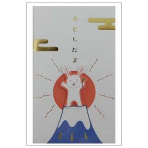 ゼットアンドケイ 年賀ぽち袋 卯と富士 2枚入│のし 色紙 ポチ袋 東急ハンズ