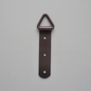コニビオラ　三角吊金具　GBメッキL　A−148　2ケ入│フック・Sカン　吊り金具・額受け金具