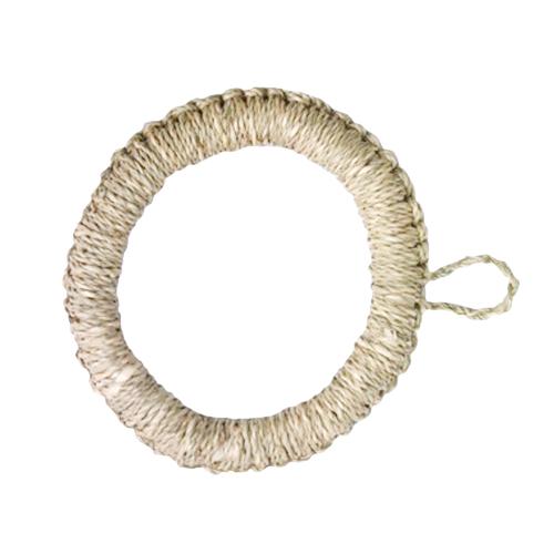 竹の精　イ草鍋敷き　34−022A　18cm ハンズ